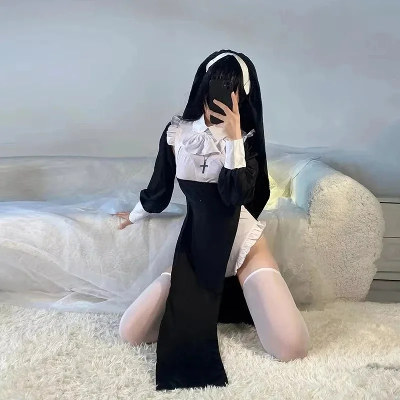 Фото ❤️ Косплей ❤️ Женский костюм для косплея NieR Automata A2, черный топ из искусственной кожи, брюки, сексуальный карнавальный костюм для вечеринки на Хэллоуин ❤️ №5