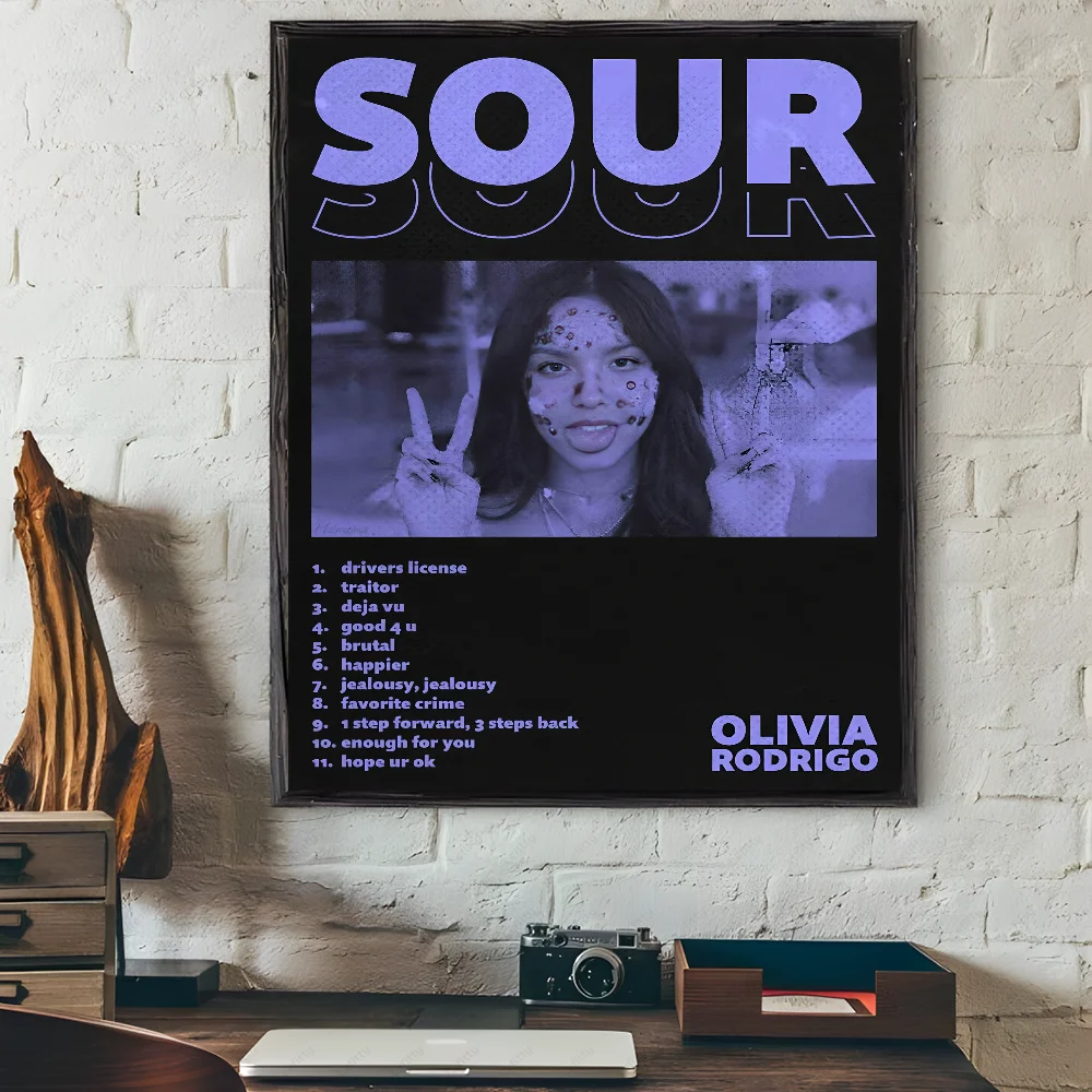 Обложка альбома O-Olivias Singer постер R-Rodrigos липкая настенная художественная печать