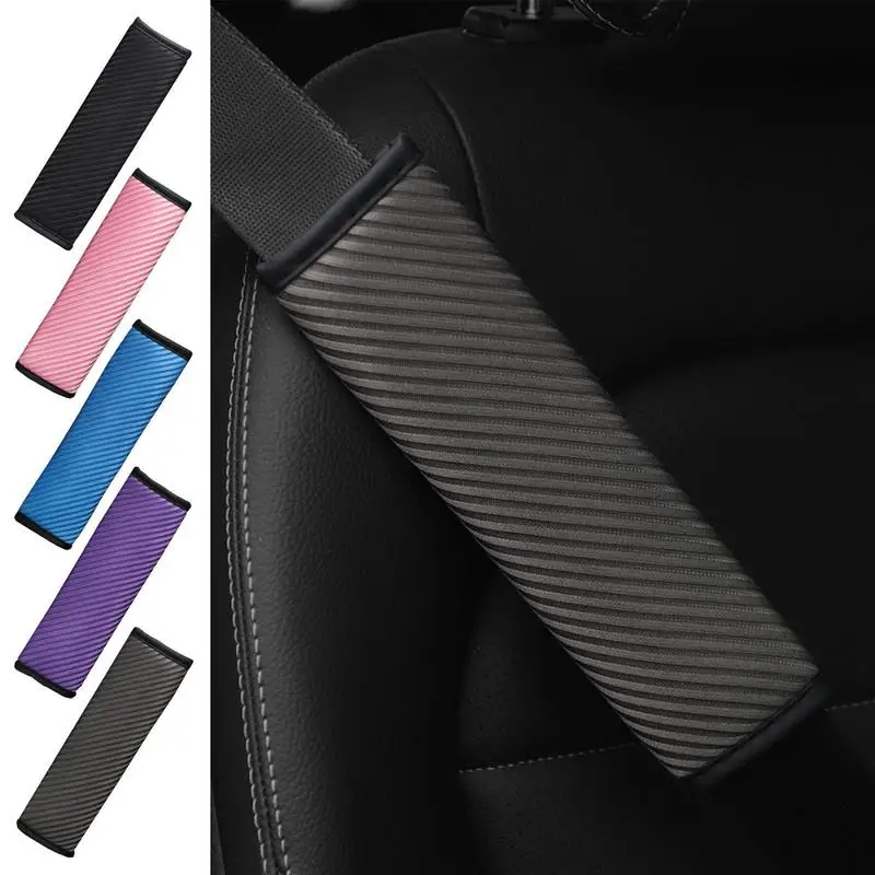 

Car Seat Belt Shoulder Pad Anti Slip Durable 3D Striped Mesh Cloth Seatbelt Shoulder Pad Wear Resistant Auto Accessories