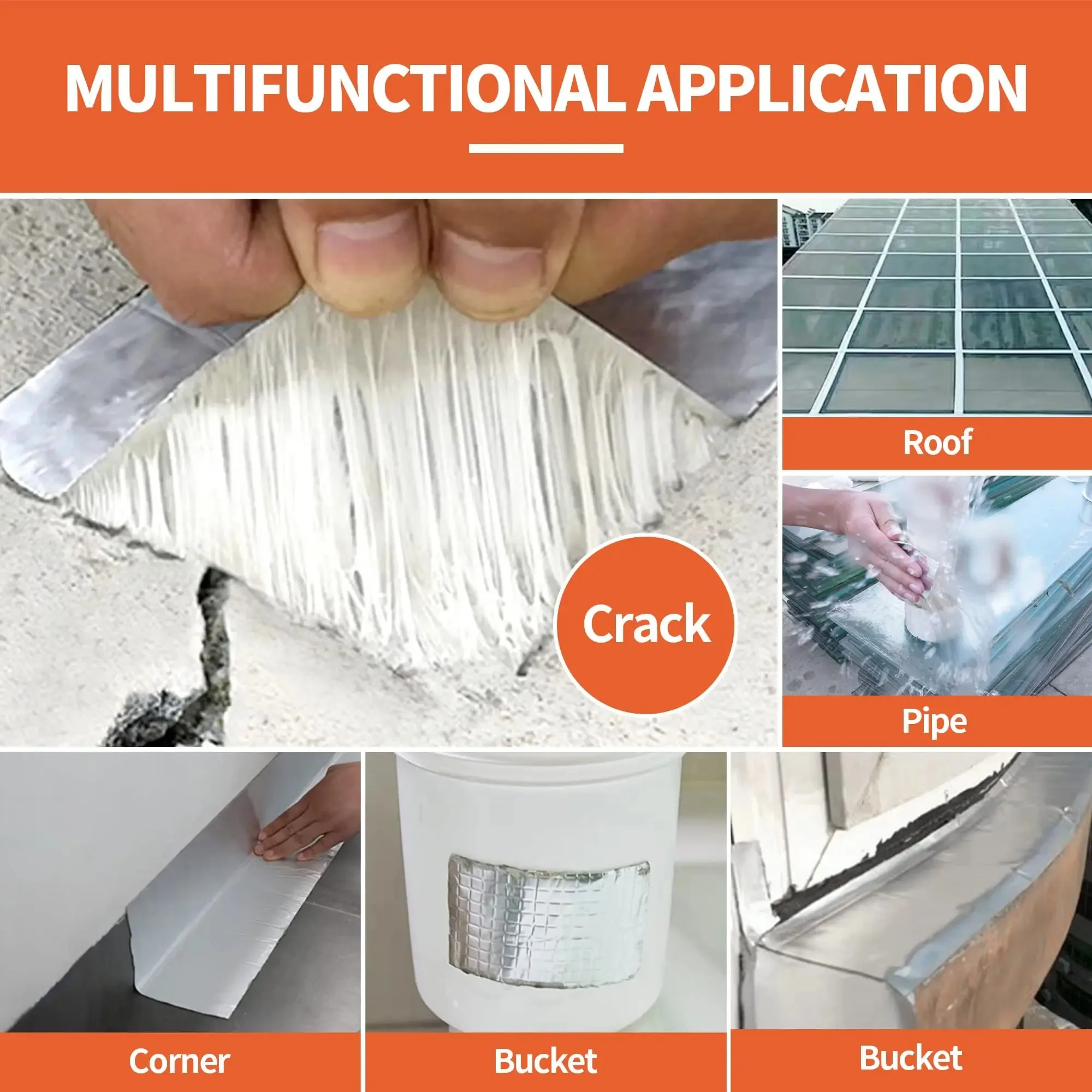 Водонепроницаемая лента высокая термостойкость алюминиевая фольга утолщенная