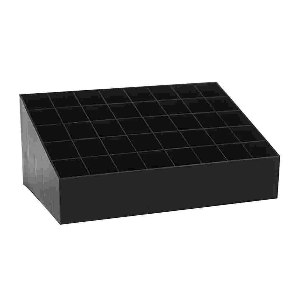 

Organizer Lipstick Holder Storage Lip Acrylic Gloss Case Makeup Liquid Slots Box Canister Organizers Stick Lipgloss