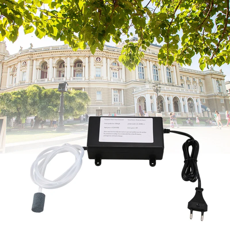 Портативный генератор озона 220 В 1000 мг озонатор очиститель воздуха для фруктов и