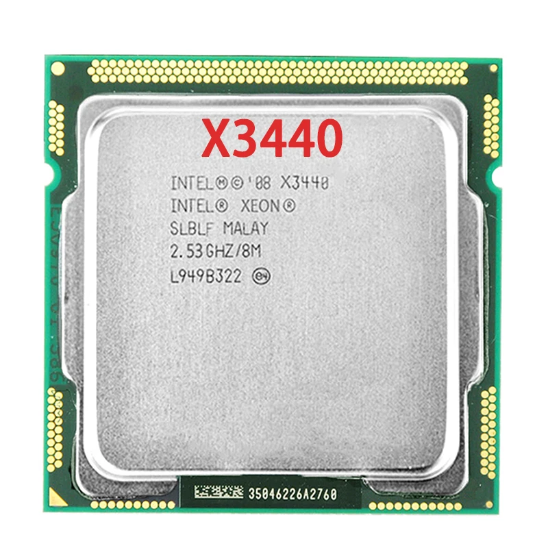 

Процессор Intel Xeon X3440, 2,5 ГГц, четырехъядерный, восьмипоточный, 95 Вт, 8 Мб, 95 Вт, LGA 1156