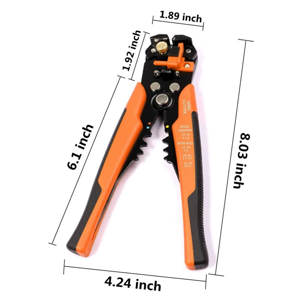 Инструмент для зачистки проводов плоскогубцы резки саморегулирующийся