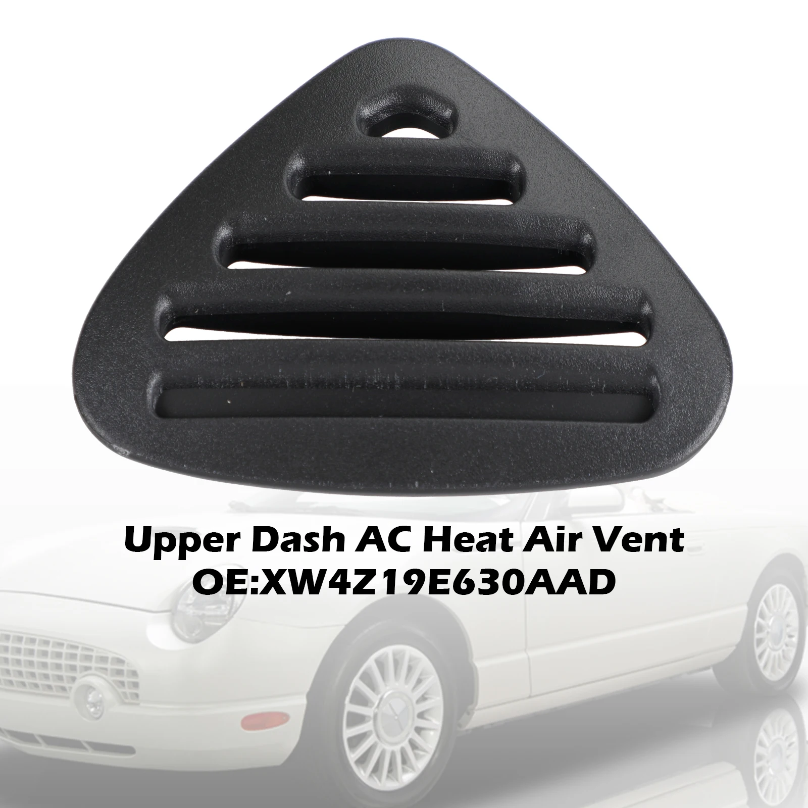 

Areyourshop Upper Dash AC Heat Air Vent Black XW4Z19E630AAD for Ford Thunderbird 2002 Car Accessories Part