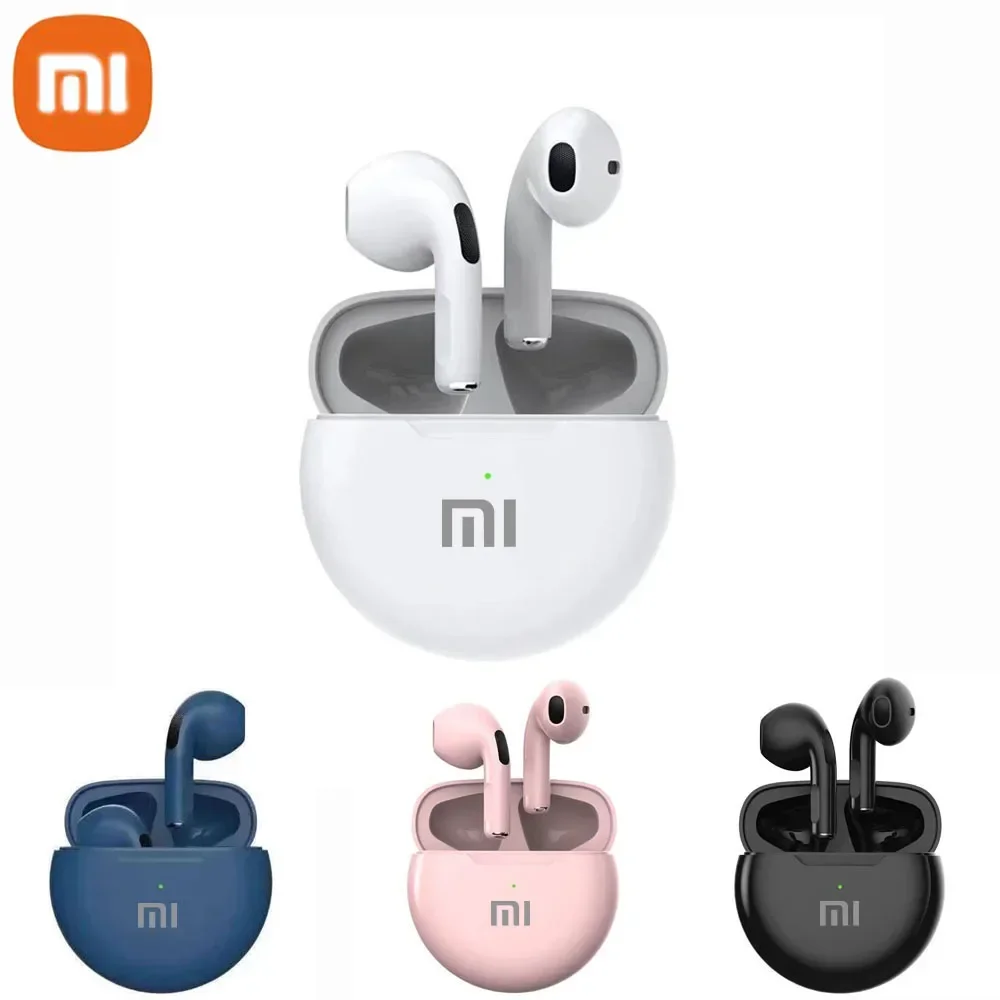 Оригинальные наушники XIAOMI Air Pro 6 TWS 9D HIFI гарнитура Bluetooth музыкальные для IPhone Android