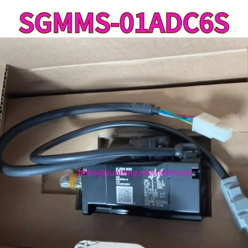 Новый серводвигатель мощностью 100 Вт SGMMS-01ADC6S