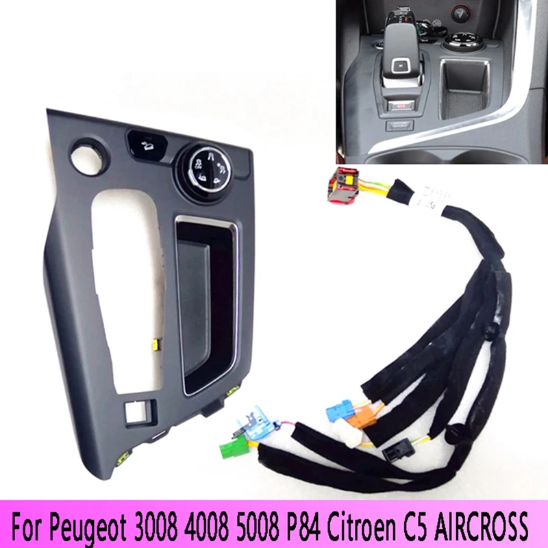 

Панель переключателя поворотного колеса для Peugeot 3008 4008 5008 P84 Citroen C5 AIRCROSS