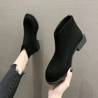 2021 motorcycle womens boots winter soft leather shoes black botas wedges female lace up platforms women white botas mujer