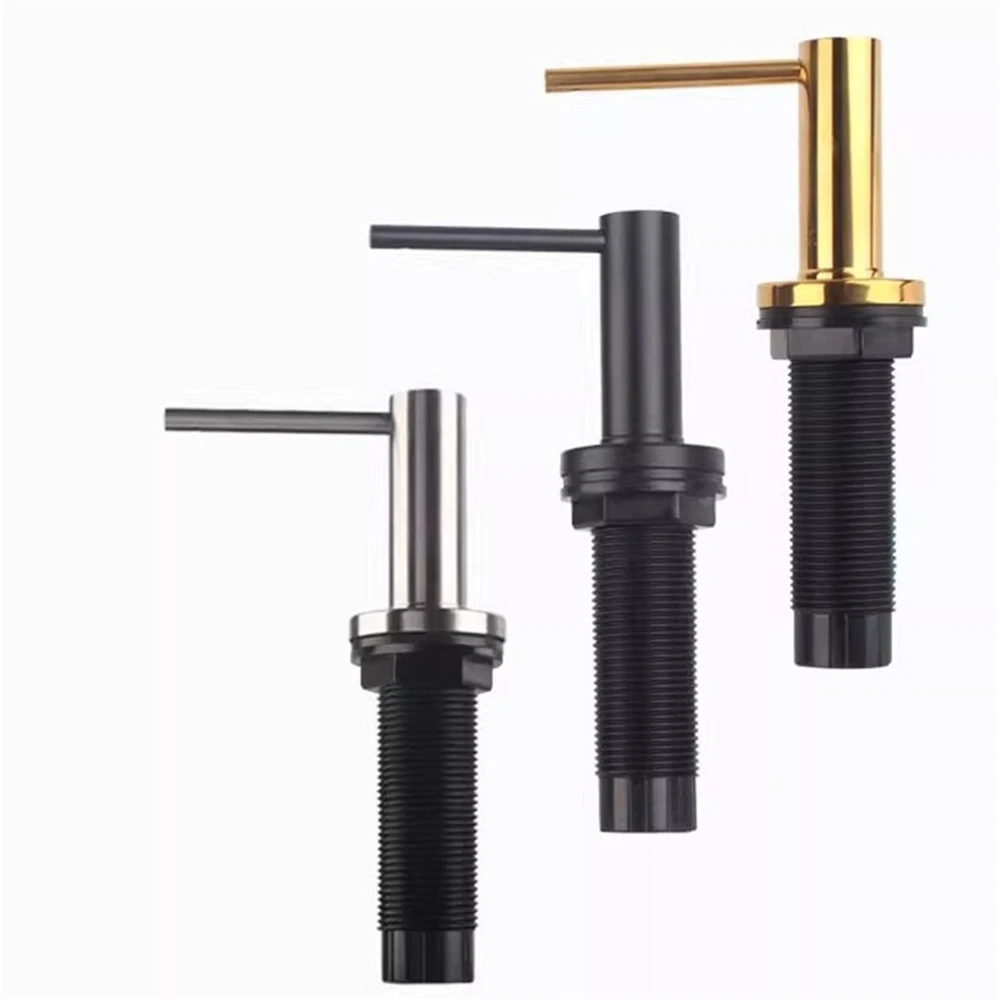 Диспенсер для моющих средств на раковину из нержавеющей стали кухонный