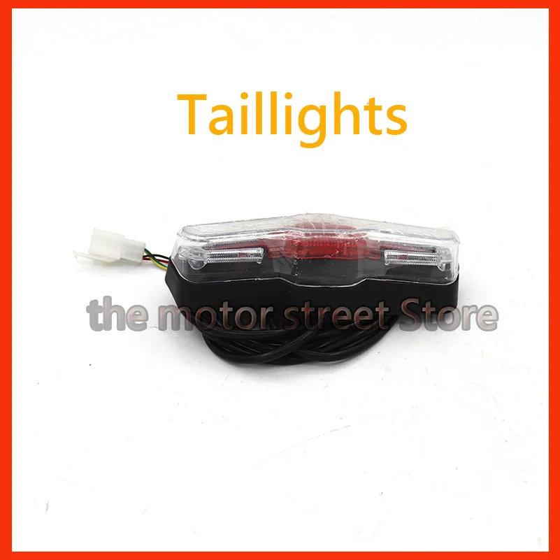 Brake light signal 60V LED Rear tail light warning light suitable for Citycoco Electric scooter