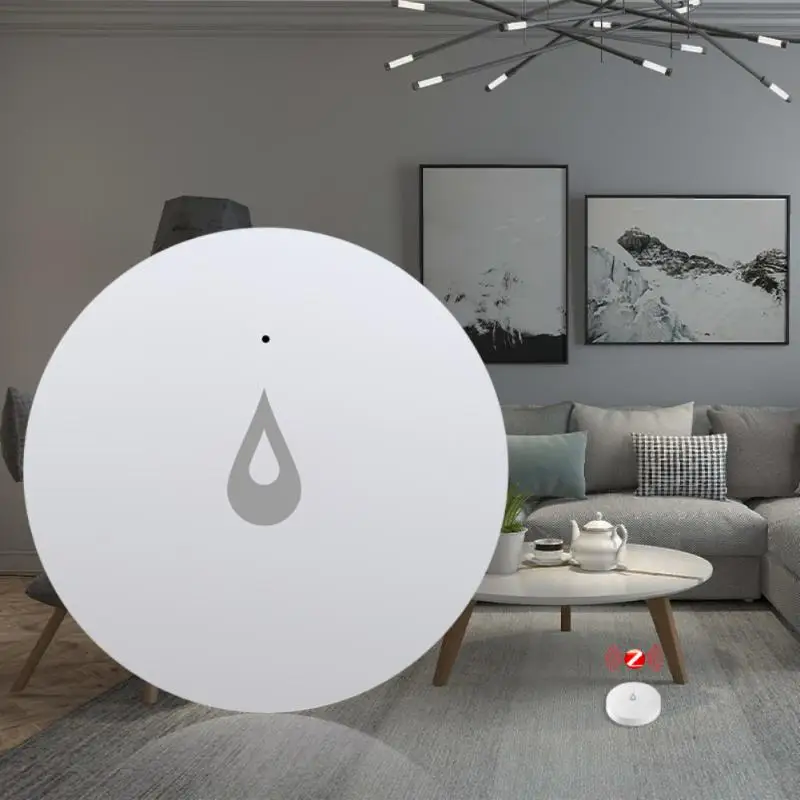 

Water Leak Detector Smart Life Tuya Water Tank Full Linkage Alarm Zigbee Smart Home Flood Sensor Linkage Alarm Remote Monitoring