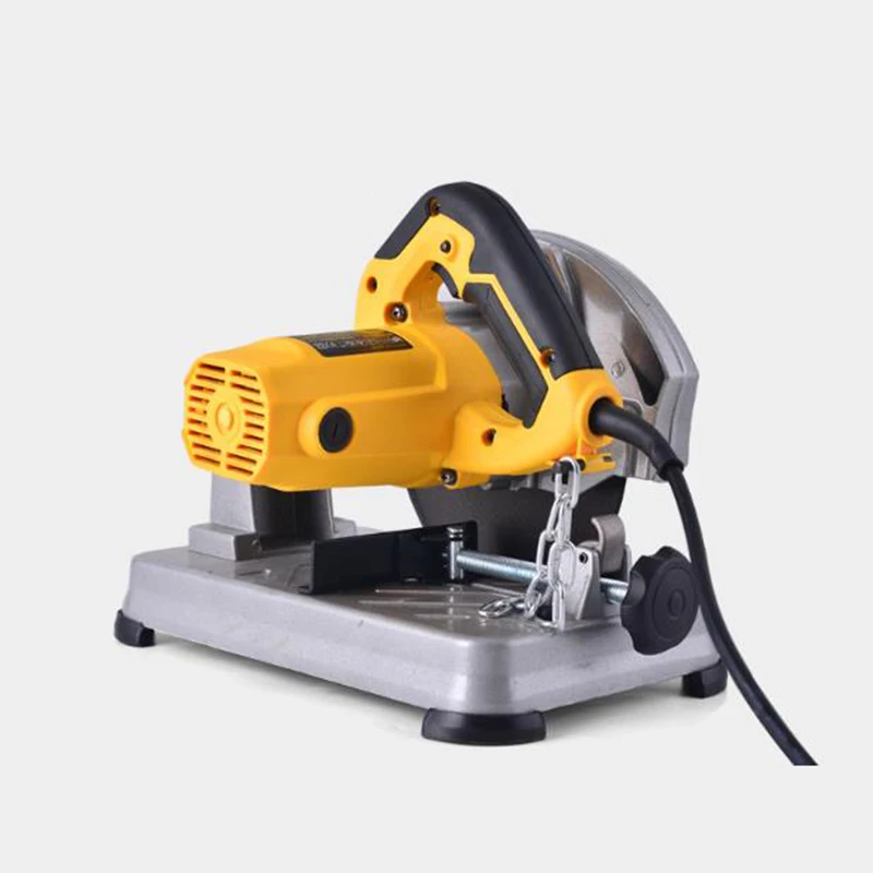 220 В 1200 Вт бытовой небольшой настольный станок для резки алюминия стали дерева