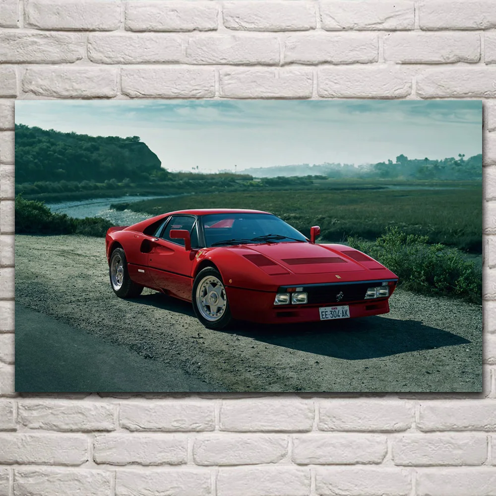 

Ретро-классические выдвижные фары gto supercar KQ853 в стиле ретро, искусственная ткань, фотография гостиной, украшение для дома