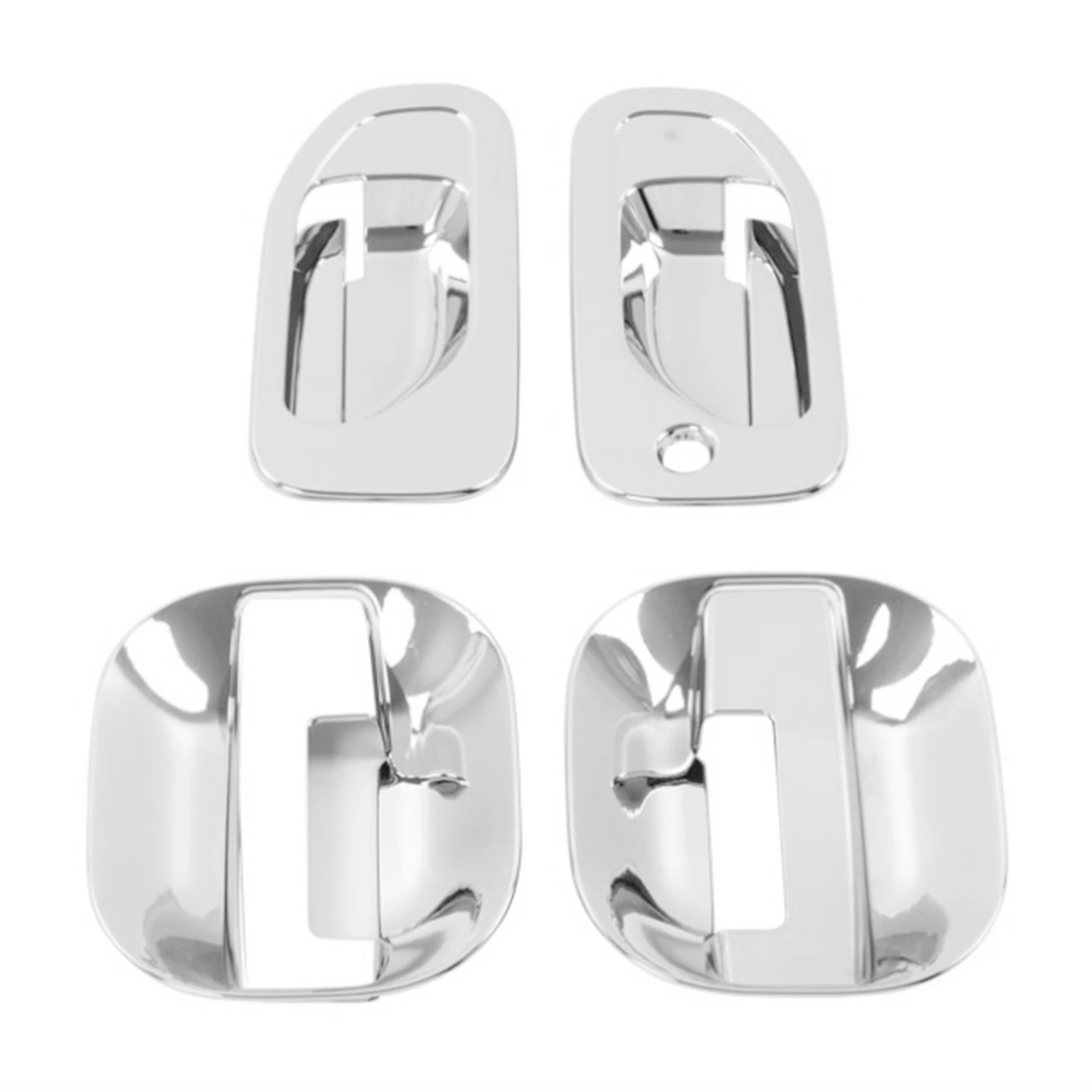 Хромированная защитная накладка на дверную ручку Nissan NV200 2010-2018