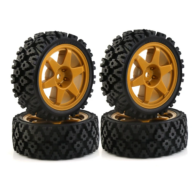 

1/10 Flat Sports Tire Dirt Rally Tire RC Car Tires Suitable For FW06 TT01/TT02/XV-01