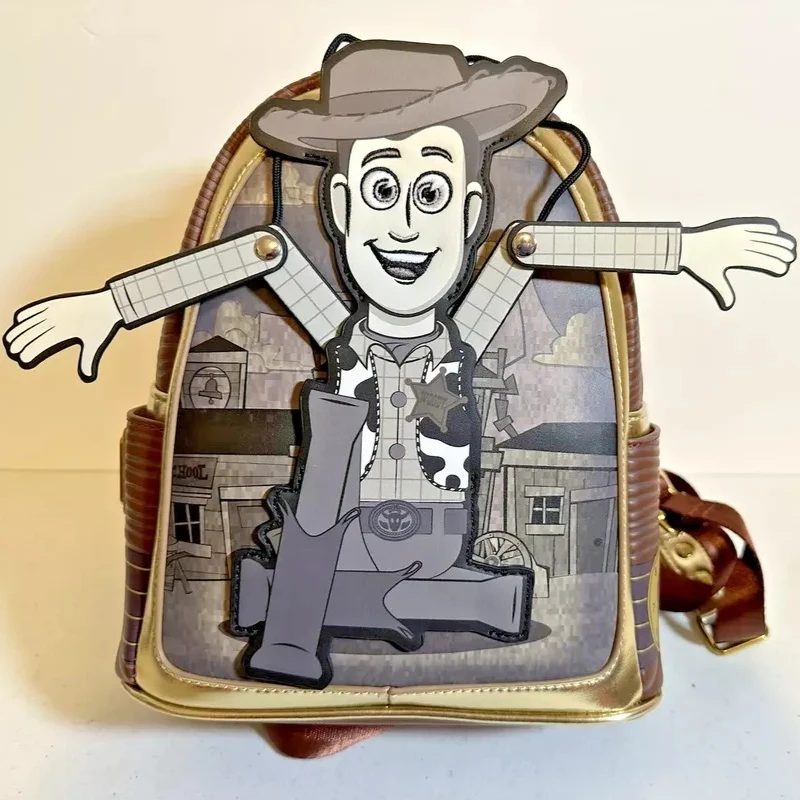 Новый Pixar Loungefly Toy Story Woody Puppet мини-рюкзак Arme Be Trade креативный модный повседневный