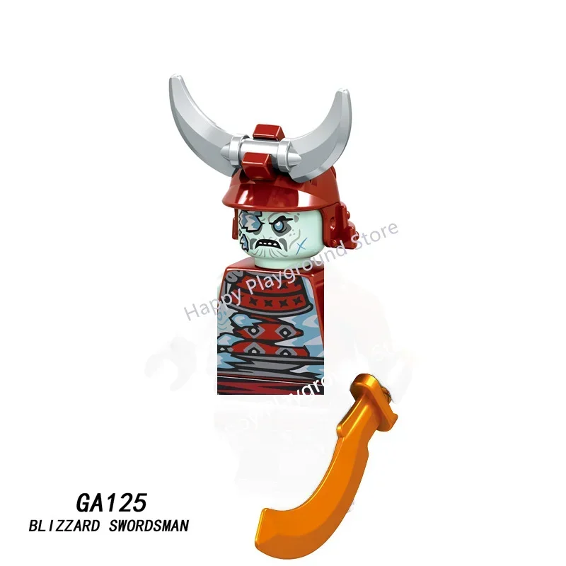 Сборные строительные блоки Zane Nya Lloyd Garmadon Arin