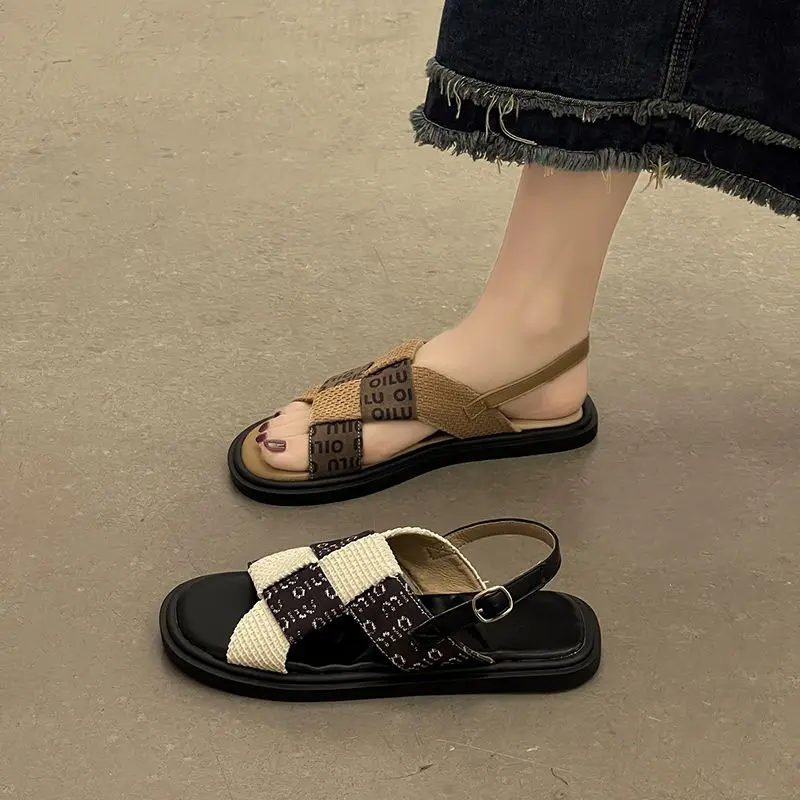 

Summer New Hot Sale Women Shoes Buckle Strap Women's Sandals Comfortable Casual Sport Sandals Women Light Shoes Ladies