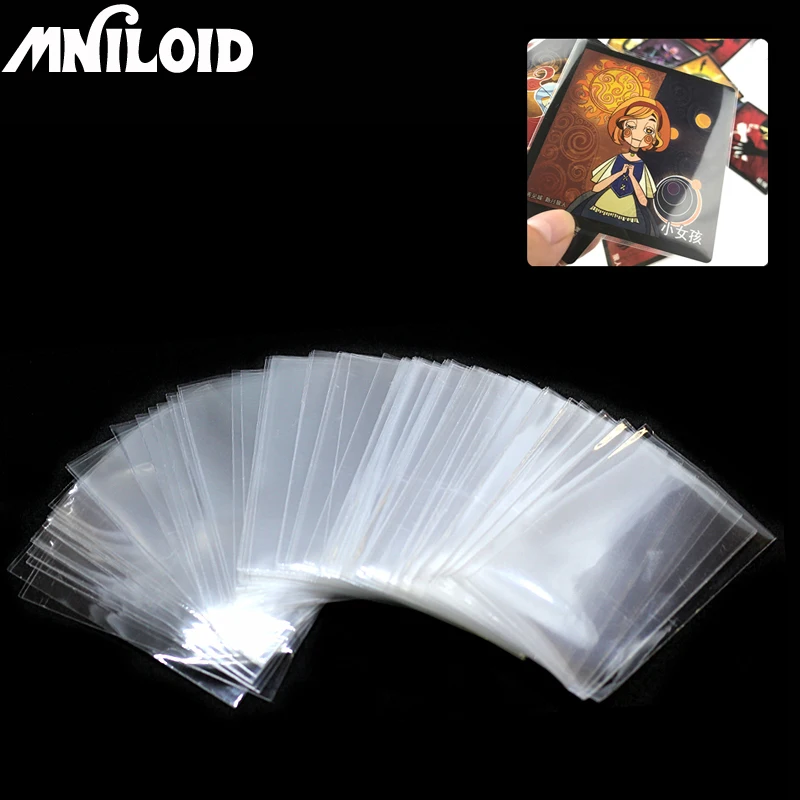 100pcs Card Sleeves Magic Board Game Tarot Three Kingdoms Poker Cards Protector |