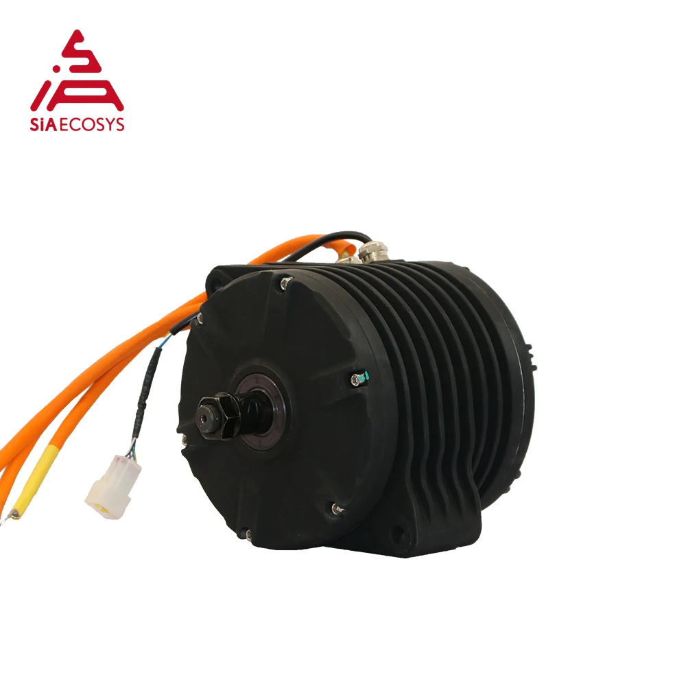 

SiAECOSYS QS 138 50H 2000W 4100W Peak 72V 70KPH Mid Drive Motor for Electric Motorcycle and Bike