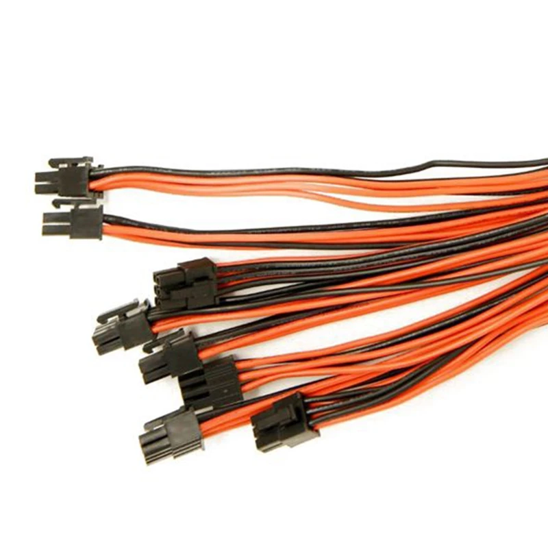 8 шт. 6-контактный PCI-6 + 2-контактный PCI-кабель PCI-E-8-контактный (6 2) кабель PCI-E длина 23 6