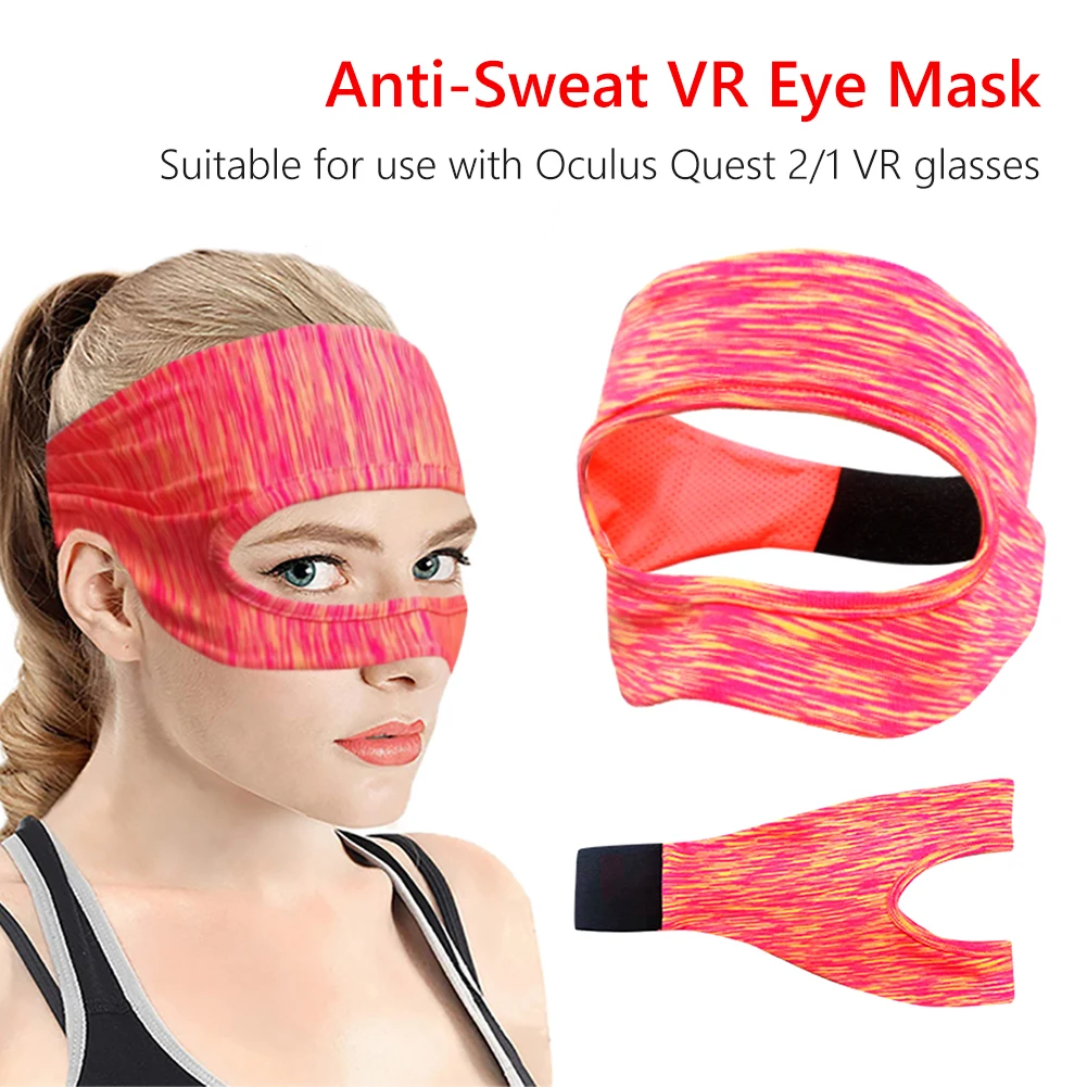 

Eye Mask Cover For Oculus Quest 2 VR Glasses Silicone Anti-leakage Anti-sweat Light Blocking Eye Cover Oculus Quest 2 Accessory