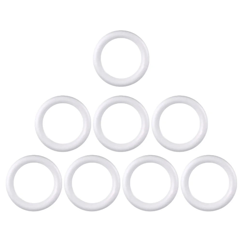 

8pcs DIY Round Rings Garland Ring Ornament DIY Garland Supply