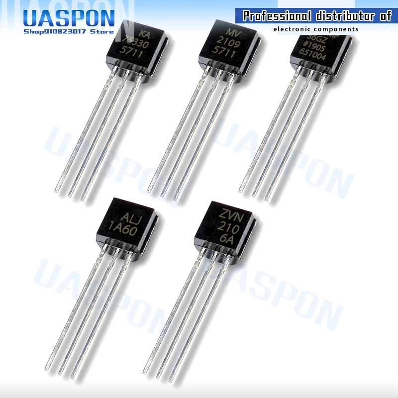 10 шт. TO-92 TMP36GT9Z TMP36GZ TMP36 ZVN2106A TO92 ZVN2106 1A60 ALJ1A60 Triac 1A 600V MV2109 2109 KA75330 KA75330ZTA 75330 75330Z