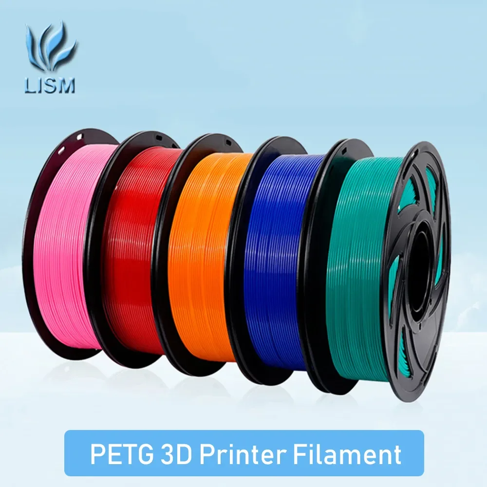 

Новая нить для 3D-принтера 1 кг PETG 1,75 мм дружественный материал разные цвета +/-0,02 мм высокопрочный FDM материал для 3D-принтера