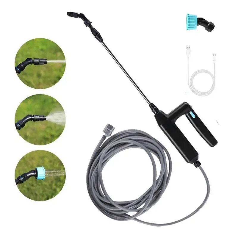 

Water Nozzle For Hose Adjustable Manual Hose Nozzle Sprinkler Universal High Pressure Automatic Car Washing Gardening Spray Tool