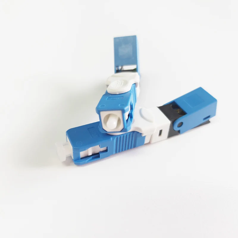 Free Shipping FTTH ESC250D SC APC UPC Single-Mode Fiber Optic Optical Fast Connector