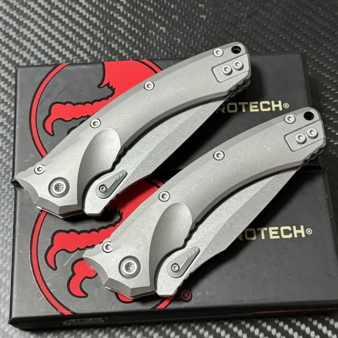 MICROTECH-амфибия ручка из титанового сплава складной нож M390 стальной карманный