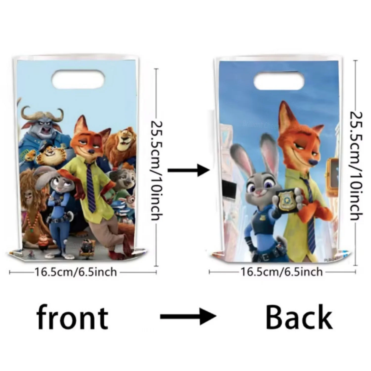 

Подарочные пакеты Disney Zootopia, пластик