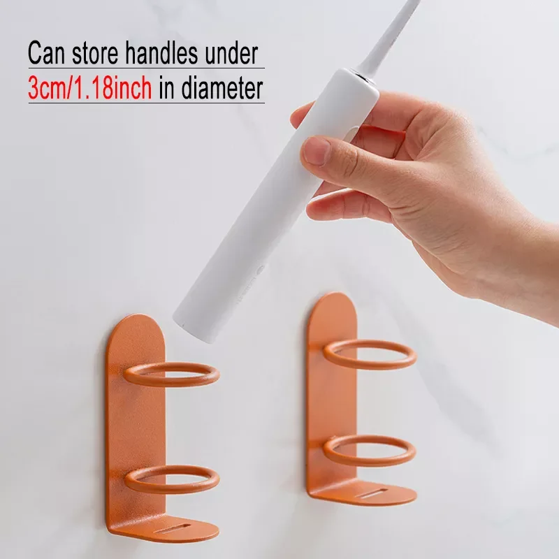 

Toothbrush Holder Bathroom Toothpaste Shaver Storage Rack Wall Mount Toothbrush Shelf