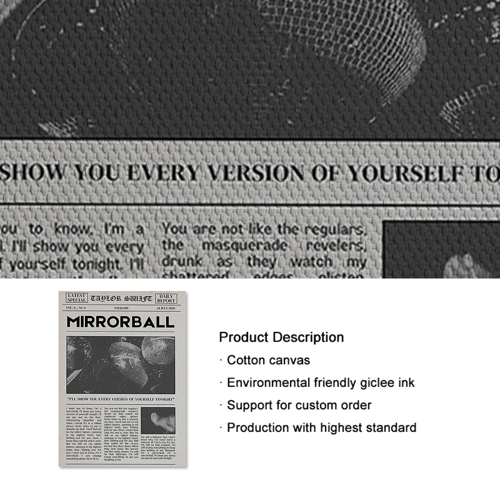 Газета The 1975 винтажные картины о вас лирический постер холст для гостиной