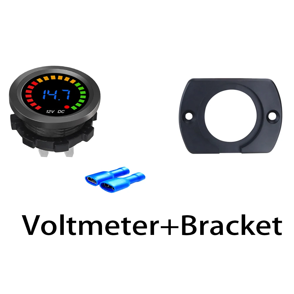 

GlintDeer Цифровой вольтметр DC 12V