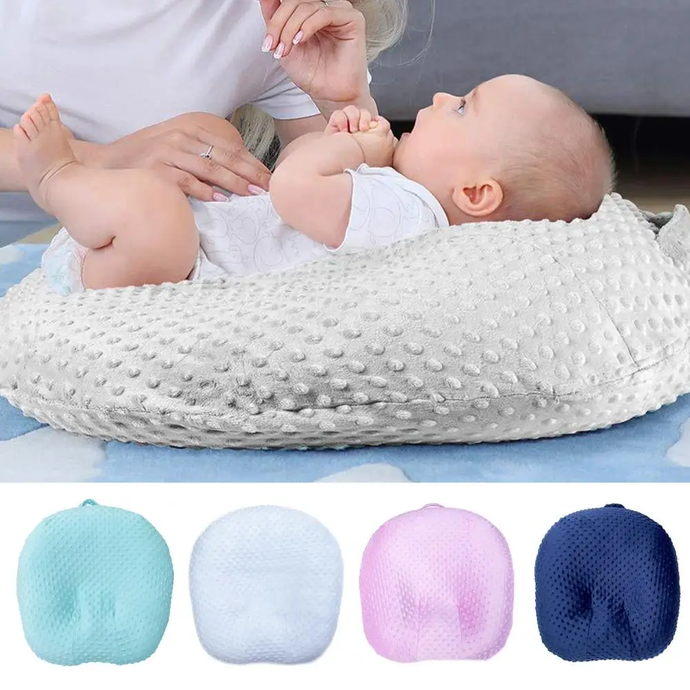 

Comfortable Solid Color Ultra Soft Fitted Baby Lounger Slipcover Household Supplies