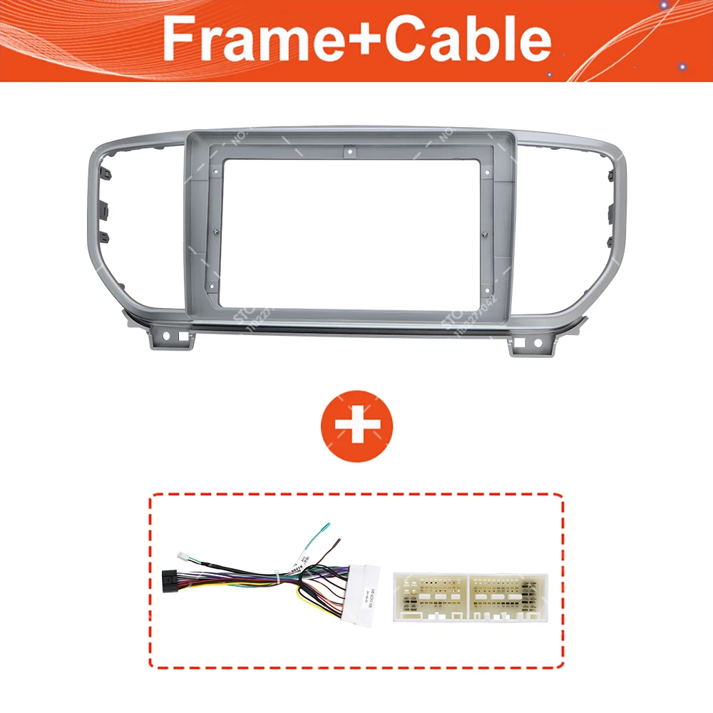 

QSZN для Kia KX-5 Sportage 2015-2018/2018-2020 автомобильный радиоприемник, рамка DVD, стерео панель, жгут проводов, адаптер шнура питания Canbus