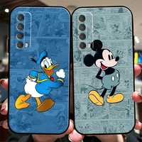 disney mickey mouse cartoon phone case for huawei honor 7a 7x 8 8x 8c 9 v9 9a 9x 9 lite 9x lite silicone cover back coque soft