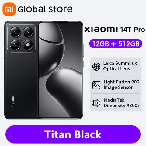 Смартфон Xiaomi 14T Pro, 12/256ГБ, 12/512ГБ, 12ГБ/1ТБ, global