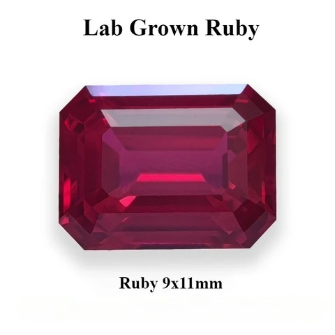 Ярко-розовый лабораторный сапфир с изумрудами, огранка, 0.38-12 ct, сертификат AGL