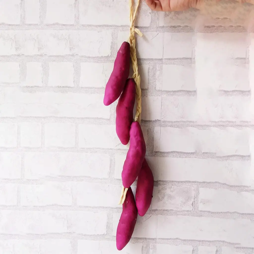 

Artificial Vegetable Branch, Eggplant, Sweet Potato and Bitter Gourd Model