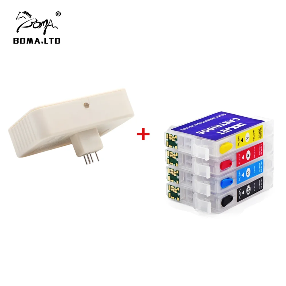 Многоразовый картридж для принтера Epson совместимый с T604 604XL T604XL XP-2200 XP-2205 XP3200 3205 4200