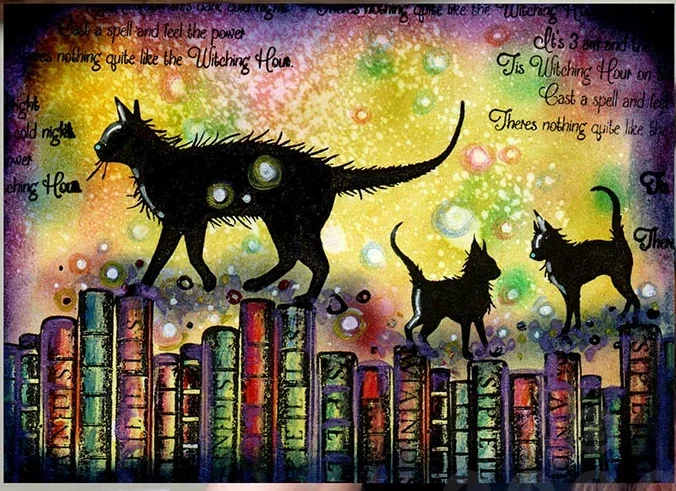 2024 Хэллоуин прозрачные силиконовые штампы для имитации и скрапбукинга сделай