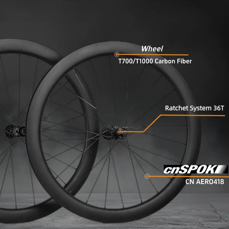 TAGOOLA DAO35 LITE 700C Карбоновая колесная пара шириной 30/21 мм опора 1423 спицы 4 собачки
