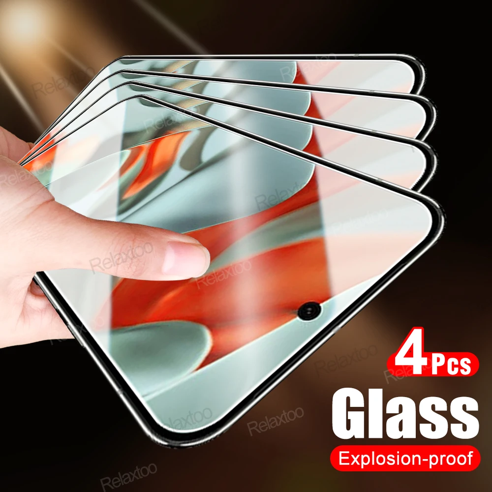 4 шт. закаленное стекло 2.5D для Google Pixel 9 Pro XL 6 8 дюйма защитная пленка 9Pro Pixel9pro 9ProXL