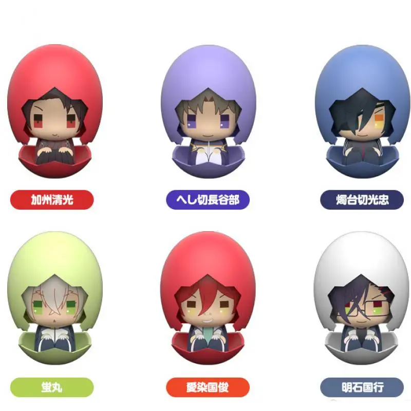 Touken Ranbu онлайн фигурки Kashuukiyomitsu экшн-фигурки Q версия аниме ПВХ Модель искусственная игрушка Подарки для детей