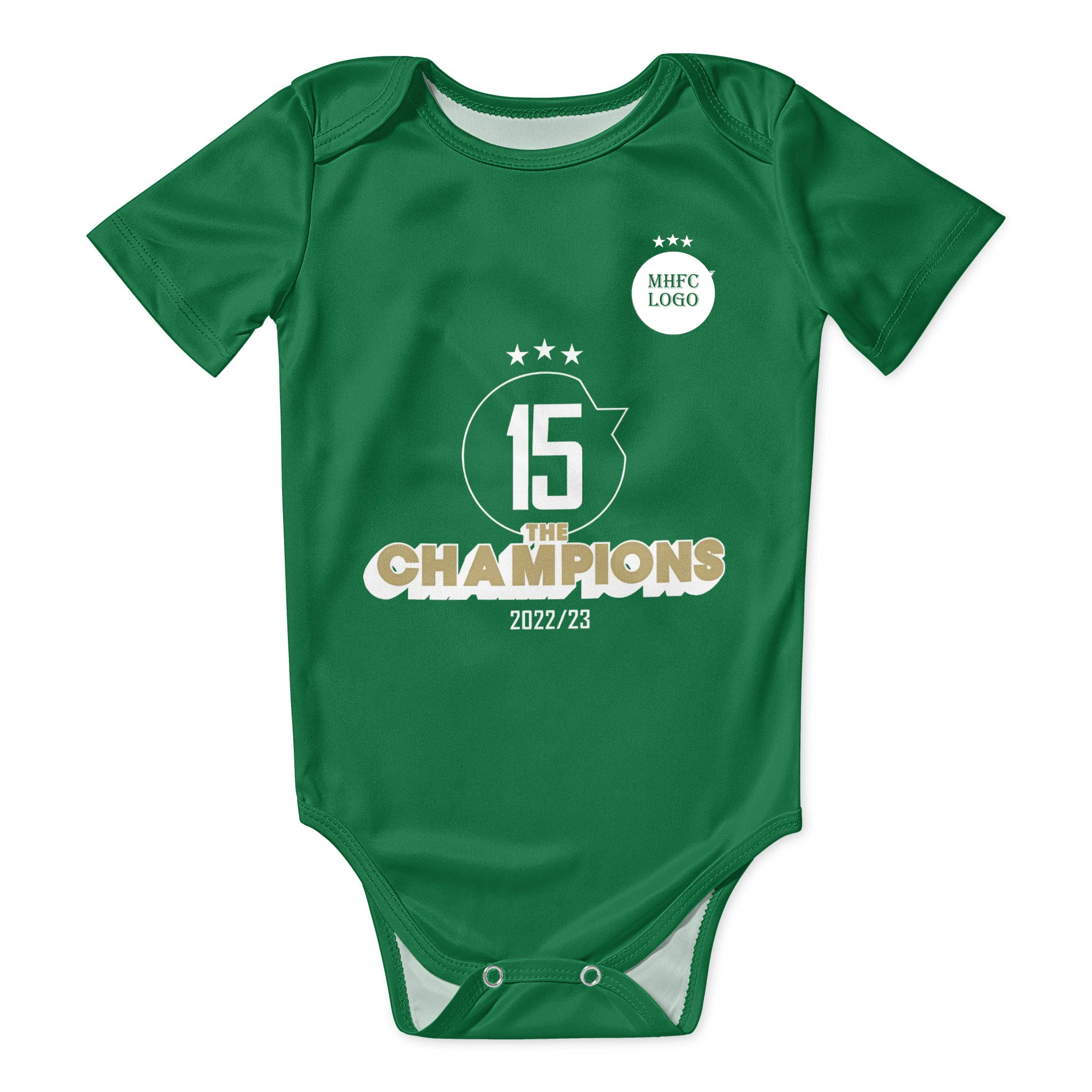 

Israel MHFC Champions 15 Baby Bodysuit Unisex Shirt Newborn Onesie Boy Girl Undershirt Outfit Baby Romper