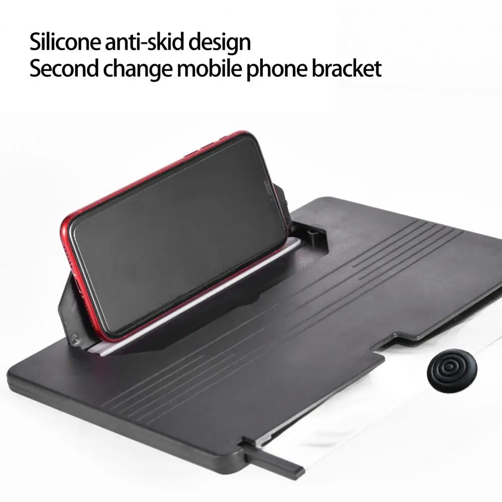 Практичная лупа для экрана телефона 3-цветная пластиковая с регулируемым углом